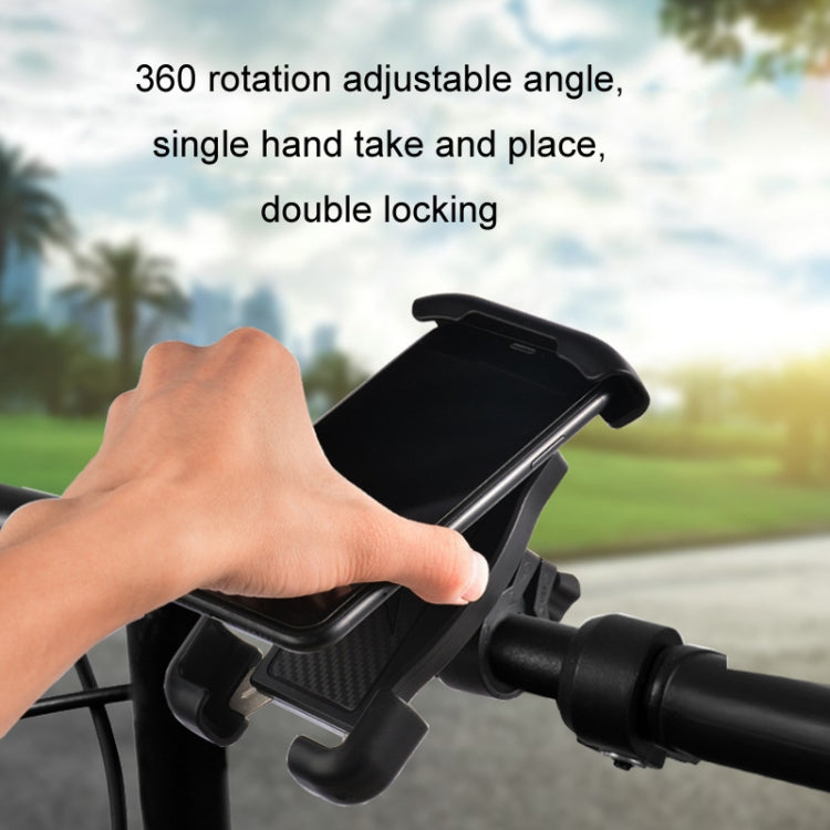Support téléphone vélo avec rotation à 360 degrés et clip verrouillable