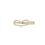 Lot de 5 pinces à cheveux en perles, grandes pinces à cheveux, barrettes, accessoires pour cheveux pour femmes et filles