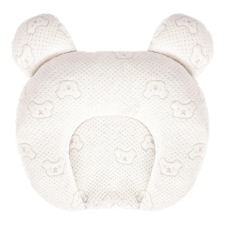 Oreiller pour bébé 0-1 an anti-tête plate, remplissage en soie d'amour, remplissage en soie d'ours, remplissage en soie de pentagone, remplissage en latex d'amour, remplissage en latex d'ours, remplissage en latex de pentagone