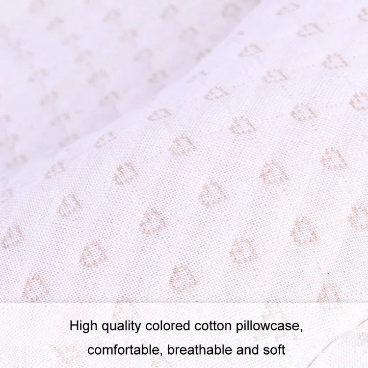 Oreiller pour bébé 0-1 an anti-tête plate, remplissage en soie d'amour, remplissage en soie d'ours, remplissage en soie de pentagone, remplissage en latex d'amour, remplissage en latex d'ours, remplissage en latex de pentagone
