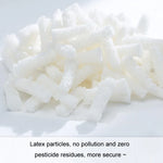 Oreiller pour bébé 0-1 an anti-tête plate, remplissage en soie d'amour, remplissage en soie d'ours, remplissage en soie de pentagone, remplissage en latex d'amour, remplissage en latex d'ours, remplissage en latex de pentagone