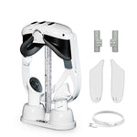 Pour la station de charge et support de rangement des lunettes VR Meta Quest 3 avec lumière RGB, station de charge