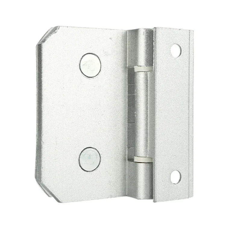 Charnière pour porte vitrée, accessoires pour meubles et logement de porte, aluminium spatial, acier inoxydable antirouille