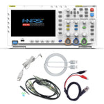 Oscilloscope numérique double canal 2 en 1 FNIRSI 100M bande passante 1GS échantillonnage générateur de signal, prise EU, 1014D, 1014D + sonde P4100