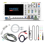 Oscilloscope numérique double canal 2 en 1 FNIRSI 100M bande passante 1GS échantillonnage générateur de signal, prise EU, 1014D, 1014D + sonde P4100