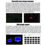 Oscilloscope numérique double canal 2 en 1 FNIRSI 100M bande passante 1GS échantillonnage générateur de signal, prise EU, 1014D, 1014D + sonde P4100