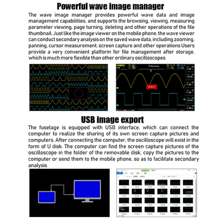 Oscilloscope numérique double canal 2 en 1 FNIRSI 100M bande passante 1GS échantillonnage générateur de signal, prise EU, 1014D, 1014D + sonde P4100