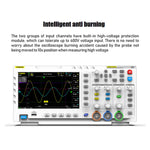 Oscilloscope numérique double canal 2 en 1 FNIRSI 100M bande passante 1GS échantillonnage générateur de signal, prise EU, 1014D, 1014D + sonde P4100