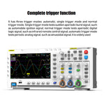 Oscilloscope numérique double canal 2 en 1 FNIRSI 100M bande passante 1GS échantillonnage générateur de signal, prise EU, 1014D, 1014D + sonde P4100