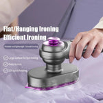 Mini défroisseur 30 W, fer à repasser rotatif pliable, isolation anti-brûlure, prise UE, prise US