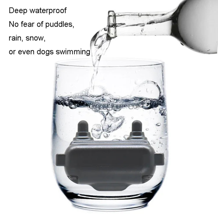 Dressage pour chien anti-aboiements 800m avec télécommande, collier intelligent anti-perturbation par vibration, avec 1 collier, avec 2 colliers, avec 3 colliers