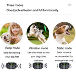 Dressage pour chien anti-aboiements 800m avec télécommande, collier intelligent anti-perturbation par vibration, avec 1 collier, avec 2 colliers, avec 3 colliers