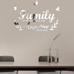 Autocollants Muraux Miroirs Stéréoscopiques Acryliques Familylove Maison Auto-Adhésifs Décoratifs Miroir Souple, Familylove