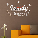 Autocollants Muraux Miroirs Stéréoscopiques Acryliques Familylove Maison Auto-Adhésifs Décoratifs Miroir Souple, Familylove