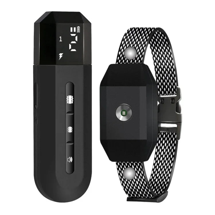 Collier d'entraînement et de dressage pour chien étanche avec télécommande intelligente, 669N-1, 669N-2