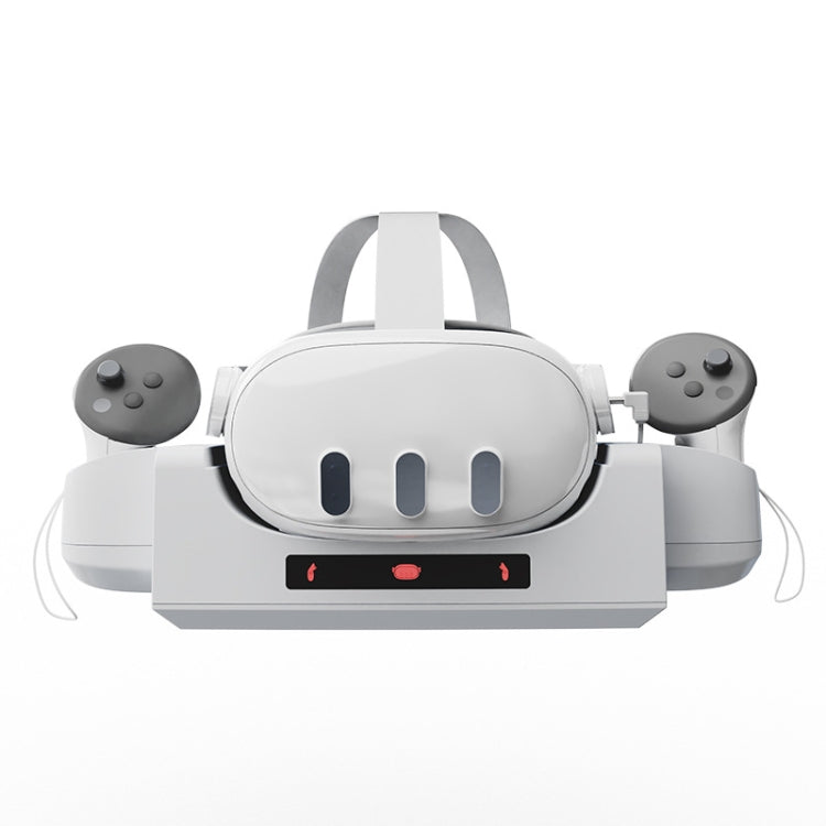 Support de charge mural rapide pour casque VR Meta Quest 3 avec indicateur LED