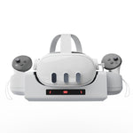 Support de charge mural rapide pour casque VR Meta Quest 3 avec indicateur LED