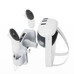 Support de charge mural rapide pour casque VR Meta Quest 3 avec indicateur LED