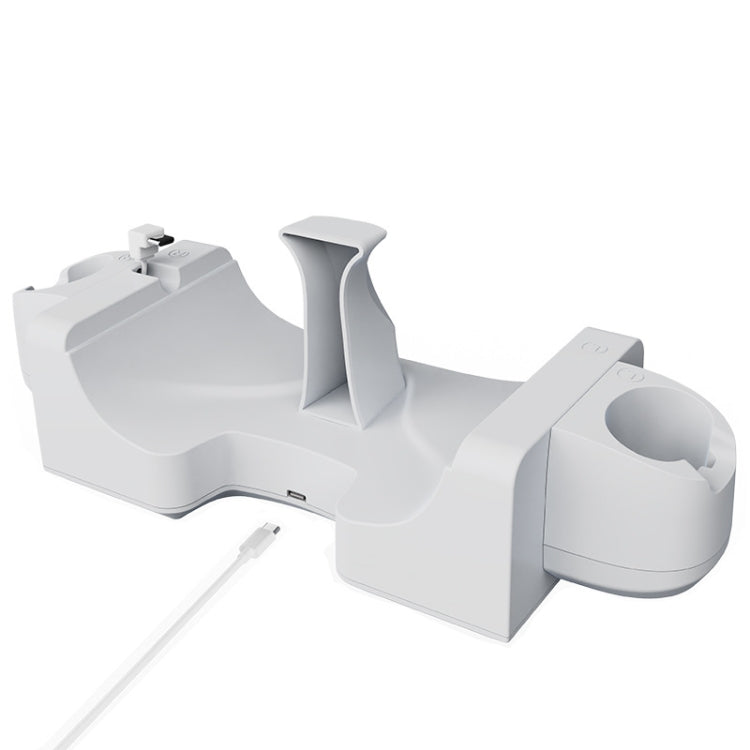 Support de charge mural rapide pour casque VR Meta Quest 3 avec indicateur LED
