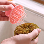 Brosse de nettoyage amovible pour casseroles et vaisselle