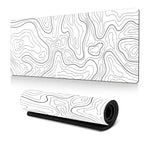 Grand tapis de souris abstrait pour gamer et bureau, dimensions : 300 x 600 x 2mm, 300 x 700 x 2mm, 300 x 800 x 2mm, 400 x 900 x 2mm
