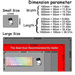 Grand tapis de souris abstrait pour gamer et bureau, dimensions : 300 x 600 x 2mm, 300 x 700 x 2mm, 300 x 800 x 2mm, 400 x 900 x 2mm
