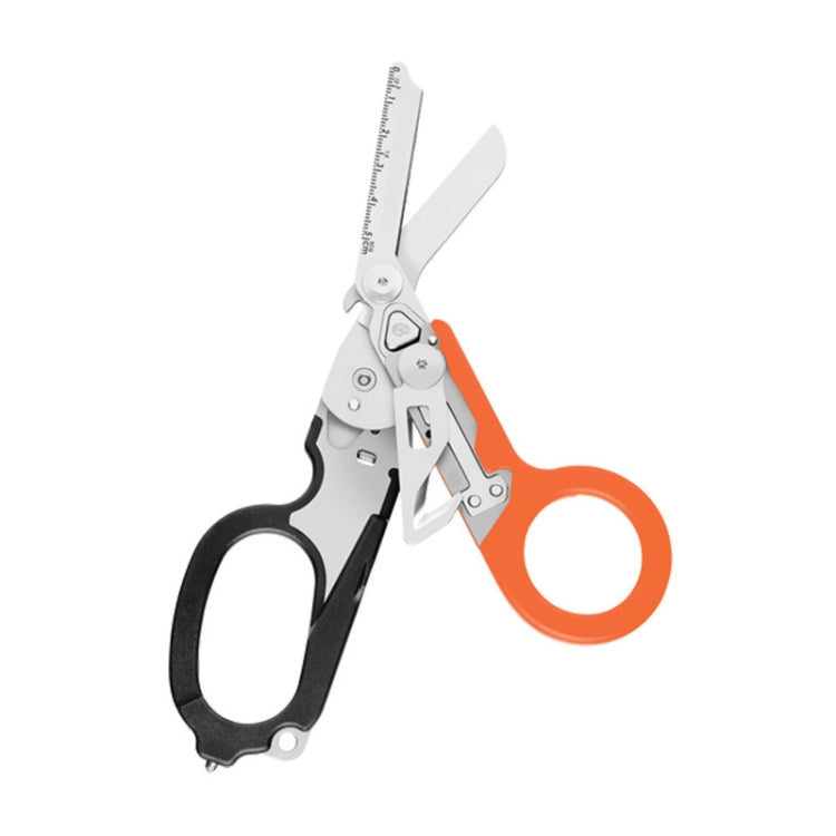 Équipement de premiers secours multifonctionnel pliable pour activités de plein air, ciseaux