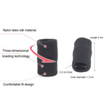10 pièces/ensemble Manchons de doigts pour basketball Protection tricotée pour articulations, Noir, Teint, Bleu, Gris