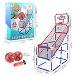 Grand cadre de basket mobile pour enfants, intérieur et extérieur, jouets pour intérieur et extérieur