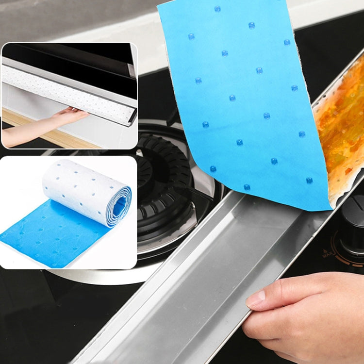 10 pièces/paquet de papier absorbant jetable pour gorge d'huile pour hottes de cuisine, 7x90cm standard, 10x90cm standard, 7x90cm épaissi, 10x90cm épaissi