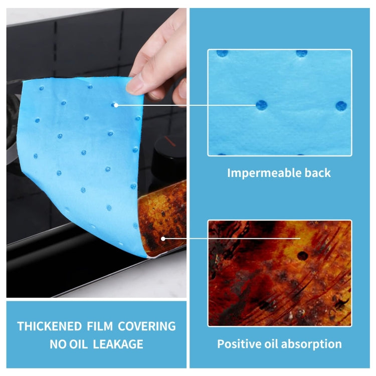 10 pièces/paquet de papier absorbant jetable pour gorge d'huile pour hottes de cuisine, 7x90cm standard, 10x90cm standard, 7x90cm épaissi, 10x90cm épaissi