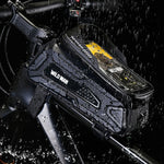 Sac avant rigide WILD MAN M30 1L pour VTT, sac d'équipement cycliste avec écran tactile TPU, M30 (noir), M30 (noir rouge)