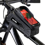 Sac avant rigide WILD MAN M30 1L pour VTT, sac d'équipement cycliste avec écran tactile TPU, M30 (noir), M30 (noir rouge)