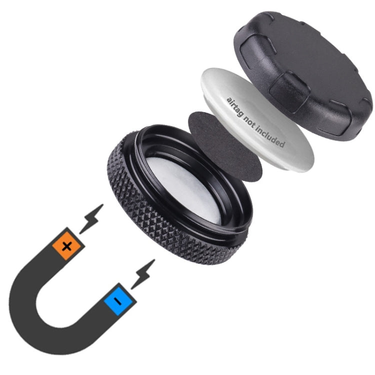 Pour la couverture de protection magnétique AirTag Tracker, boîtier dissimulé anti-perte, magnétique