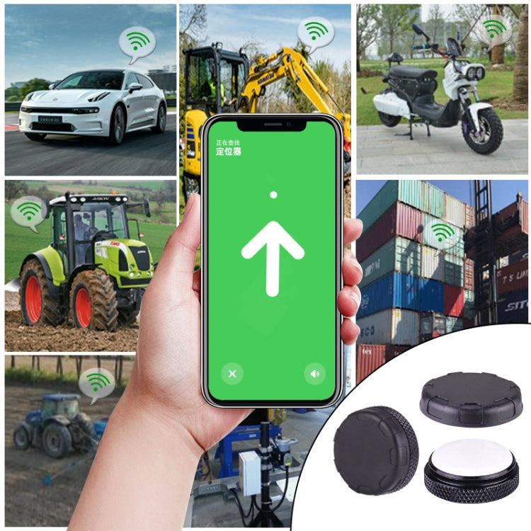 Pour la couverture de protection magnétique AirTag Tracker, boîtier dissimulé anti-perte, magnétique