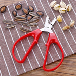 Ciseaux décortiqueurs, pince à décortiquer les cacahuètes, pince à pignons de pin, outil de décorticage de graines de melon domestique