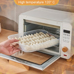 Boîte de Rangement pour Raviolis, Boîte à Raviolis Congelés Frais de Qualité Alimentaire pour la Maison, 2 Couches avec Couvercle, 3 Couches avec Couvercle, 4 Couches avec Couvercle
