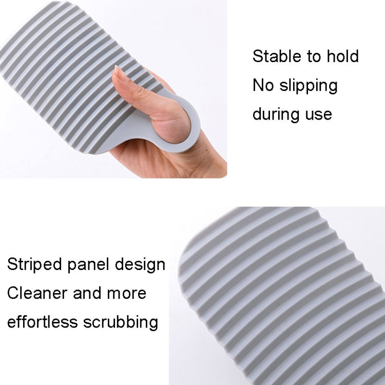 Planche à laver pliable en silicone souple pour usage domestique, blanc, gris, vert