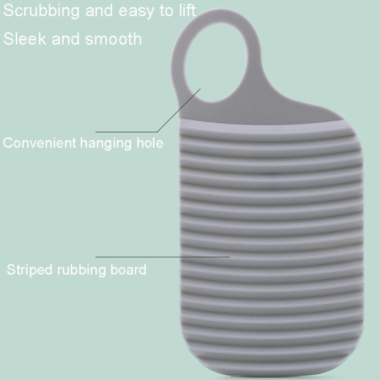 Planche à laver pliable en silicone souple pour usage domestique, blanc, gris, vert