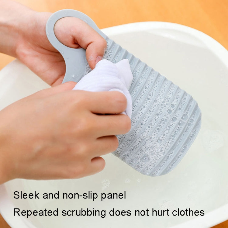 Planche à laver pliable en silicone souple pour usage domestique, blanc, gris, vert