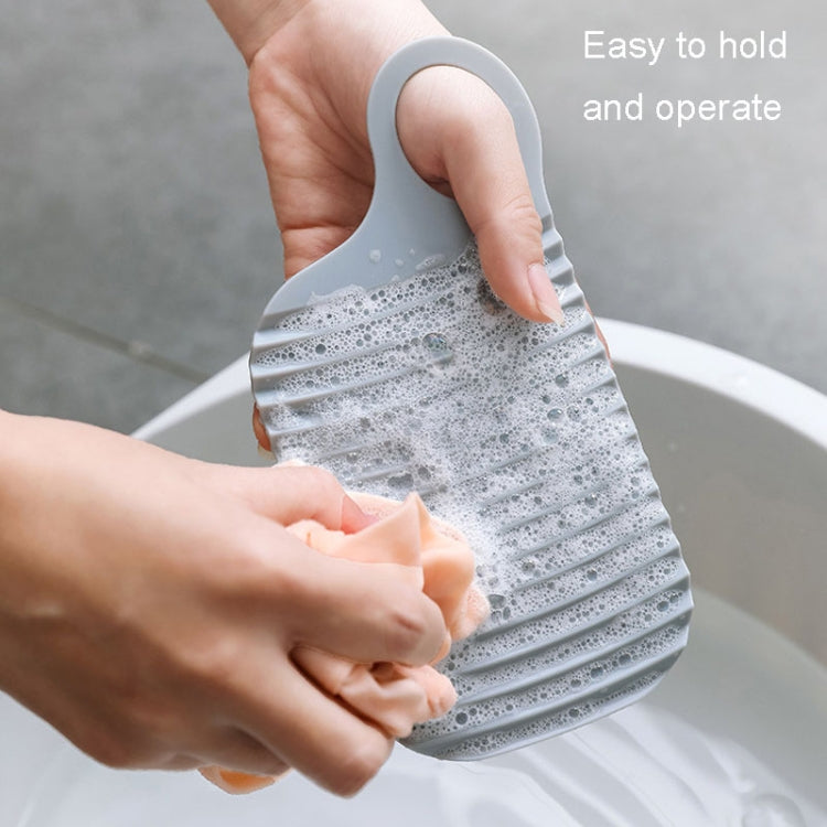 Planche à laver pliable en silicone souple pour usage domestique, blanc, gris, vert