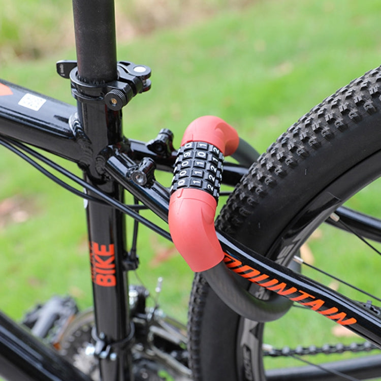Cadenas à combinaison 5 chiffres pour vélo et véhicule électrique, antivol de sécurité, 40 x 1,72cm, 57 x 1,72cm