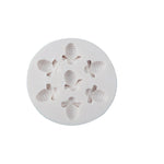 Moule en silicone petite abeille pour fondant et chocolat, MK-3171 Rose, MK-3171 Gris clair, MK-3172 Rose, MK-3172 Gris clair