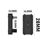Adaptateur de données 20 Gbit/s pour ASUS ROG Ally/Switch, convertisseur de charge rapide USB-C/Type-C 8K 60 Hz 140 W