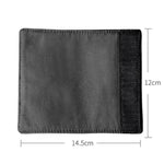 1pair Car Door Handle Decorative Anti-Scratch Cover Car Slippery Leather Inner Door Handle Protective Cover