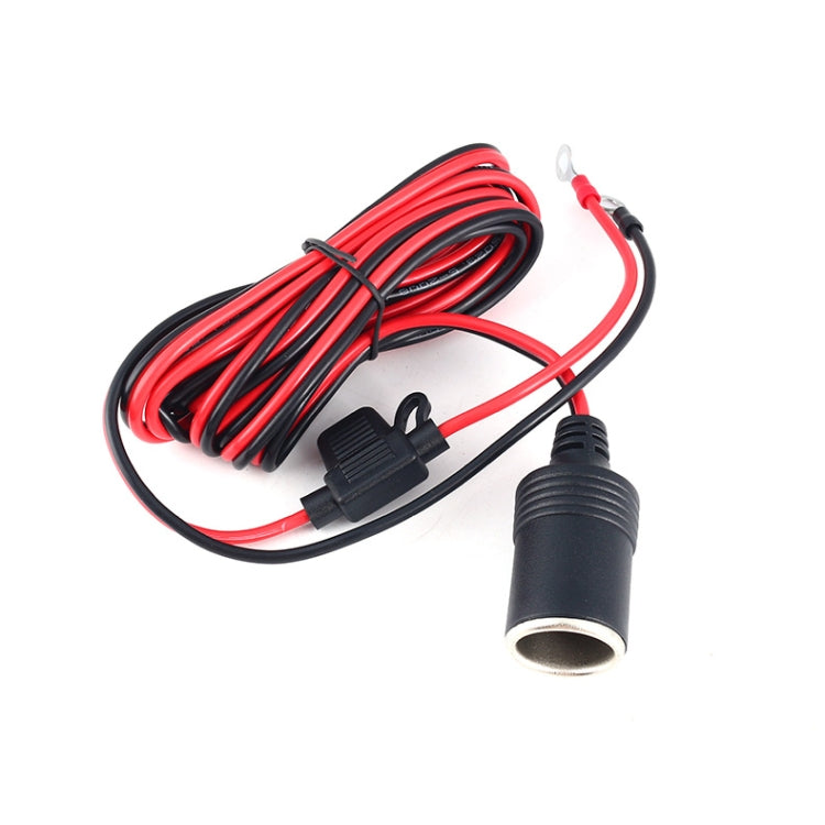 Car Cigarette Lighter Female Socket With 20A Fuse Tube, 30cm, 50cm, 1m, 3m