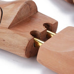1 paire d'embauchoirs en bois de hêtre extensibles et réglables, anti-plis, tailles 35/36, 37/38, 39/40, 41/42, 43/44, 45/46