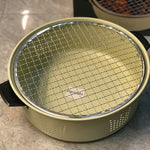 Grill charbon en acier inoxydable pour camping en plein air, cuisinière barbecue autour du thé, style A, style B