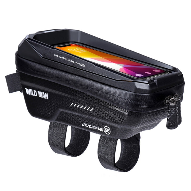 Sac avant rigide EVA WILD MAN MS66 1,2L pour vélo, sac téléphone avec écran tactile, MS66
