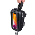 Sac avant rigide EVA WILD MAN MS66 1,2L pour vélo, sac téléphone avec écran tactile, MS66